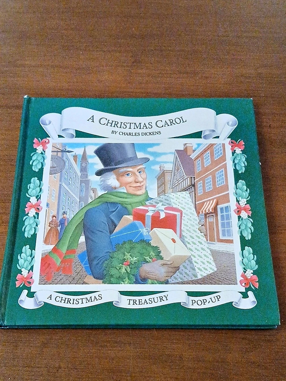 Vintage Charles Keepers A Christmas Carol Pop-Up Christmas Book